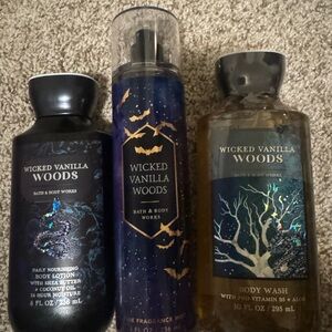 Bath & Body Works Wicked Vanilla Woods Set